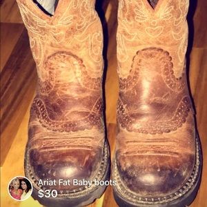 Fat Baby cowboy boots